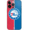 NBA Philadelphia 76ers Canvas Split iPhone 13 Pro Skin