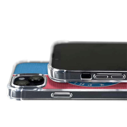 NBA Philadelphia 76ers Canvas Split iPhone 15 MagSafe Case