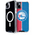 NBA Philadelphia 76ers Canvas Split iPhone 15 Plus MagSafe Case