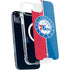 NBA Philadelphia 76ers Canvas Split iPhone 15 Plus MagSafe Case