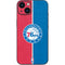 NBA Philadelphia 76ers Canvas Split iPhone 15 Plus Skin
