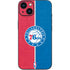 NBA Philadelphia 76ers Canvas Split iPhone 14 Plus Skin