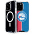 NBA Philadelphia 76ers Canvas Split iPhone 15 Pro MagSafe Case