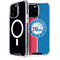 NBA Philadelphia 76ers Canvas Split iPhone 15 Pro Max MagSafe Case