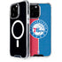 NBA Philadelphia 76ers Canvas Split iPhone 14 Pro Max MagSafe Case
