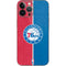NBA Philadelphia 76ers Canvas Split iPhone 14 Pro Max Skin