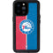 NBA Philadelphia 76ers Canvas Split iPhone 14 Pro Max Waterproof Case