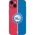 NBA Philadelphia 76ers Canvas Split iPhone 14 Skin