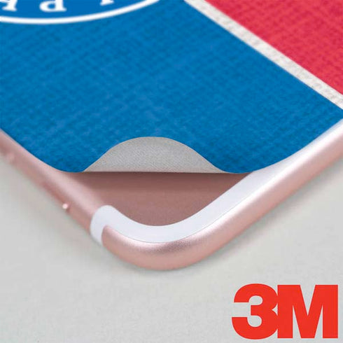 NBA Philadelphia 76ers Canvas Split iPhone 7 Skin