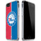 NBA Philadelphia 76ers Canvas Split iPhone SE (2nd & 3rd Gen) Clear Case