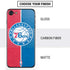 NBA Philadelphia 76ers Canvas Split iPhone SE (2nd & 3rd Gen) Skin