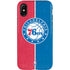 NBA Philadelphia 76ers Canvas Split iPhone X Pro Case