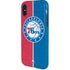 NBA Philadelphia 76ers Canvas Split iPhone X Pro Case