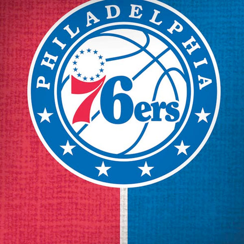 NBA Philadelphia 76ers Canvas Split iPhone X Pro Case