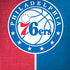 NBA Philadelphia 76ers Canvas Split iPhone X Pro Case