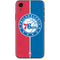 NBA Philadelphia 76ers Canvas Split iPhone XR Skin