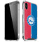 NBA Philadelphia 76ers Canvas Split iPhone XS Max Clear Case