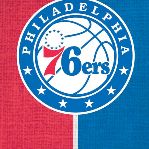NBA Philadelphia 76ers Canvas Split iPhone XS Max Skin