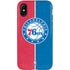 NBA Philadelphia 76ers Canvas Split iPhone XS Pro Case