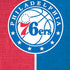 NBA Philadelphia 76ers Canvas Split iPhone XS Pro Case