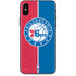 NBA Philadelphia 76ers Canvas Split iPhone XS Skin