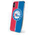 NBA Philadelphia 76ers Canvas Split iPhone XS Skin