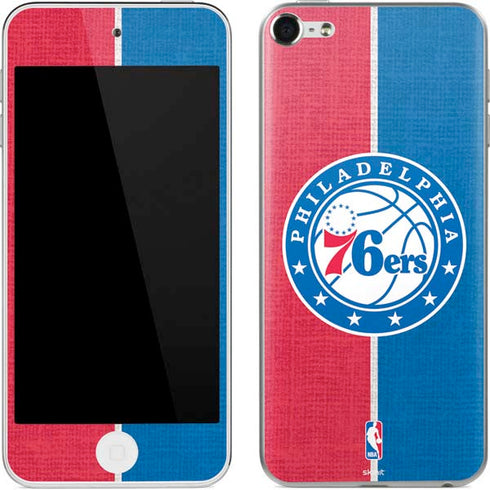 NBA Philadelphia 76ers Canvas Split Apple iPod Skin
