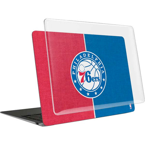 NBA Philadelphia 76ers Canvas Split MacBook Air 13in M1 (2021) Case plus Skin