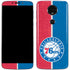 NBA Philadelphia 76ers Canvas Split Moto E5 Plus Skin