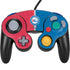 NBA Philadelphia 76ers Canvas Split Nintendo GameCube Controller Skin