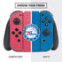NBA Philadelphia 76ers Canvas Split Nintendo Switch Bundle Skin