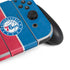 NBA Philadelphia 76ers Canvas Split Nintendo Switch OLED (2021) Skin