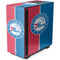 NBA Philadelphia 76ers Canvas Split NZXT H510 Compact ATX Mid-Tower Case Skin