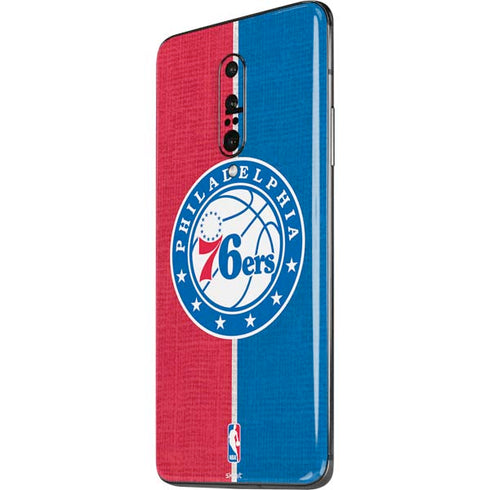NBA Philadelphia 76ers Canvas Split OnePlus 7 Pro Skin