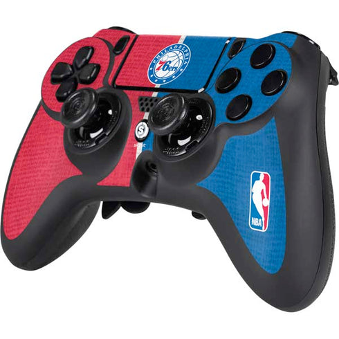 NBA Philadelphia 76ers Canvas Split PS4/PC SCUF Impact Controller Skin