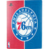 NBA Philadelphia 76ers Canvas Split PS5 Console Skin