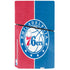 NBA Philadelphia 76ers Canvas Split PS5 Slim Disk Console Skin