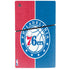 NBA Philadelphia 76ers Canvas Split PS5 Slim Digital Edition Console Skin