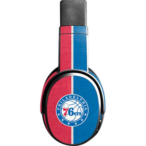 NBA Philadelphia 76ers Canvas Split Skullcandy Crusher Wireless Skin