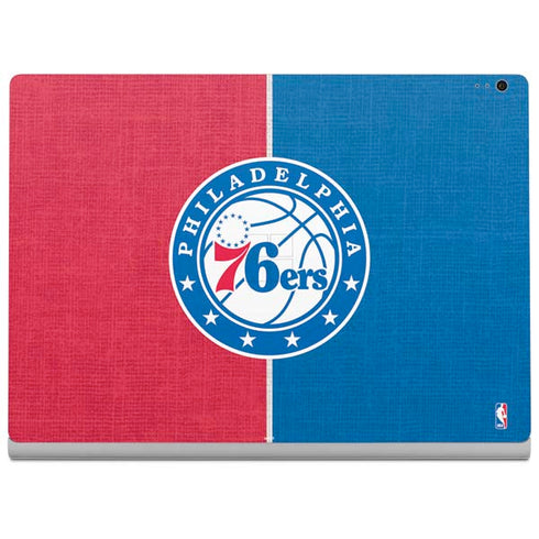 NBA Philadelphia 76ers Canvas Split Surface Book 2 15in Skin