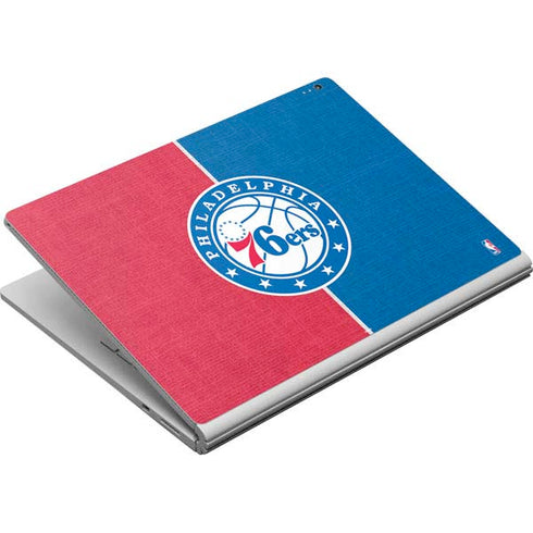 NBA Philadelphia 76ers Canvas Split Surface Book Skin
