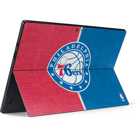 NBA Philadelphia 76ers Canvas Split Surface Pro 6 Skin