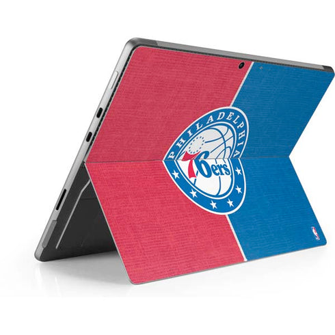 NBA Philadelphia 76ers Canvas Split Surface Pro 8 Skin