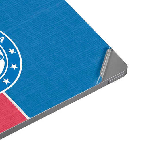 NBA Philadelphia 76ers Canvas Split Universal Laptop 12in (9.8 x 6.8in) Skin