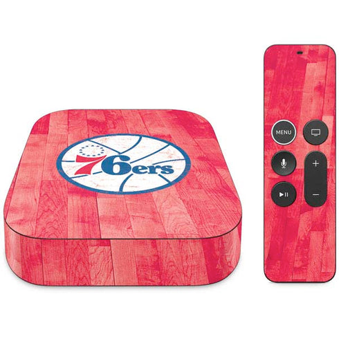 NBA Philadelphia 76ers Hardwood Classics Apple TV Skin