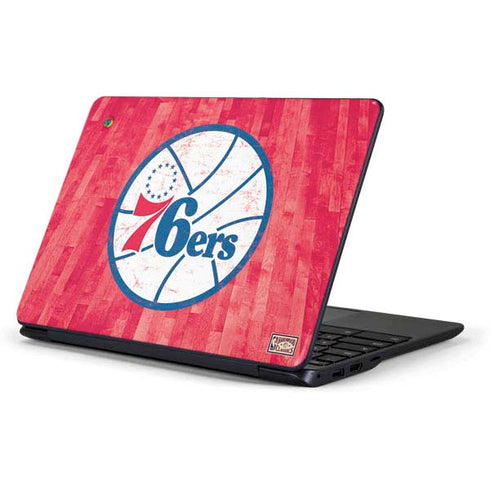 NBA Philadelphia 76ers Hardwood Classics Samsung Chromebook Skin