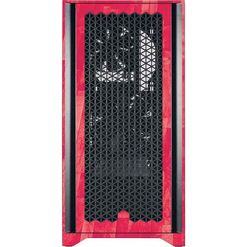 NBA Philadelphia 76ers Hardwood Classics Corsair 4000D Tempered Glass Mid-Tower ATX Case Skin