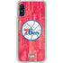 NBA Philadelphia 76ers Hardwood Classics Galaxy A10e Clear Case