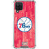 NBA Philadelphia 76ers Hardwood Classics Galaxy A12 Clear Case