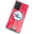 NBA Philadelphia 76ers Hardwood Classics Galaxy A52 5G Clear Case